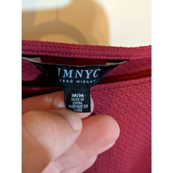 IMNYC Textured Long Sleeve Blouse - Picture 3 of 5